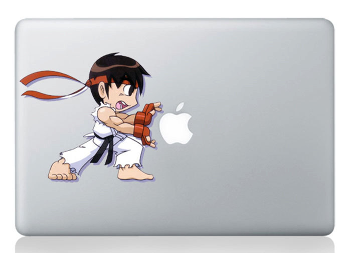 kung fu kid -macbook pro decal