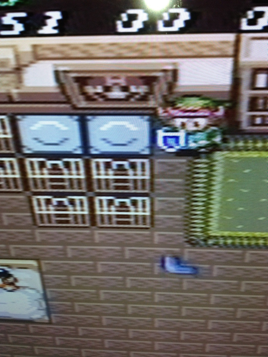 There's no way that I just realized that Mario is hanging on the wall, in Link to the Past