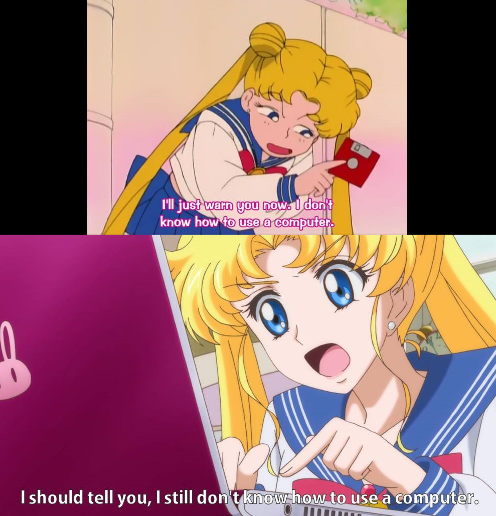 The more things change... [Sailor Moon Crystal]